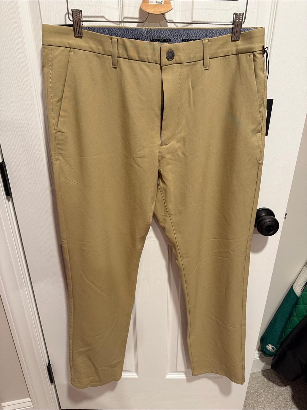 Bonobos Men's Chinos in Light Khaki slim